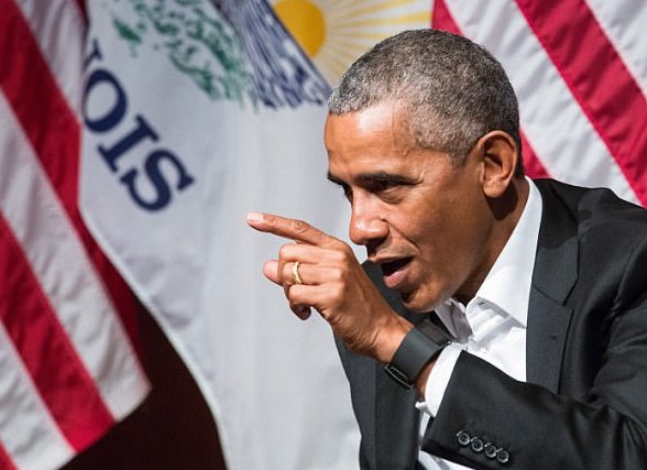 奥巴马在华尔街一场演讲挣40万美元 为希拉里两倍