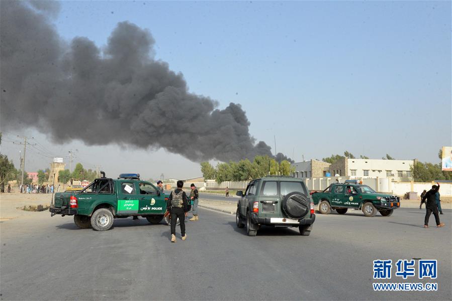 （国际）（3）阿富汗坎大哈省警察总部遭汽车炸弹袭击
