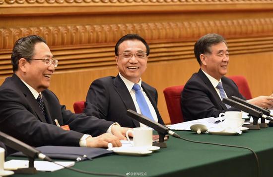 李克强到安徽团:人工智能向总理“报到”