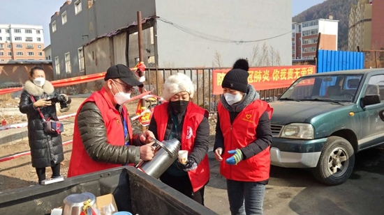 【防控疫情 吉林正能量】安图县抗疫第一线活跃着的志愿服务小组