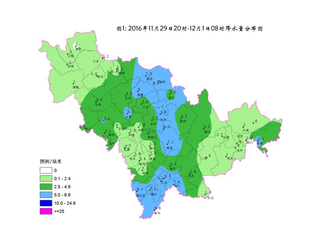 我省13县市出现大雪 江源雪量最大