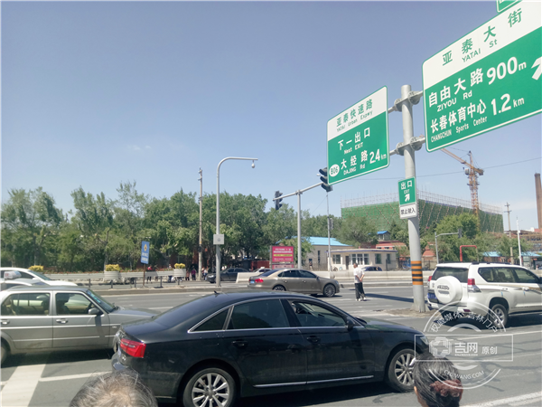 长春吉大东门天桥预计最快6月初投入使用