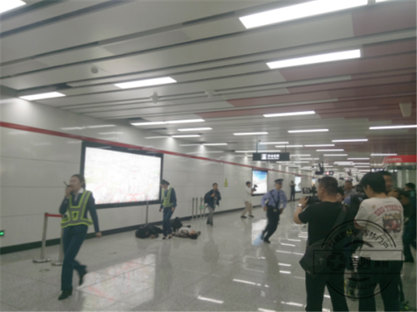 长春地铁一号线举行大型综合演练 公交系统参与处置地铁突发状况