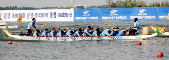 全运会男子12人龙舟200米直道赛 吉林省代表队勇夺金牌