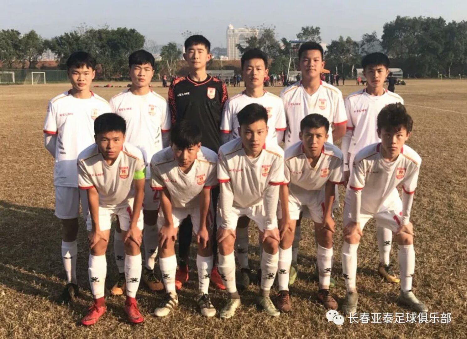 全国青少年男足U-15锦标赛  亚泰梯队暂列小组第三