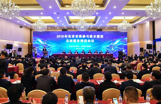 3月2日上午9时，2018年在京吉商参与家乡建设总结服务推进会议，在北京隆重召开。