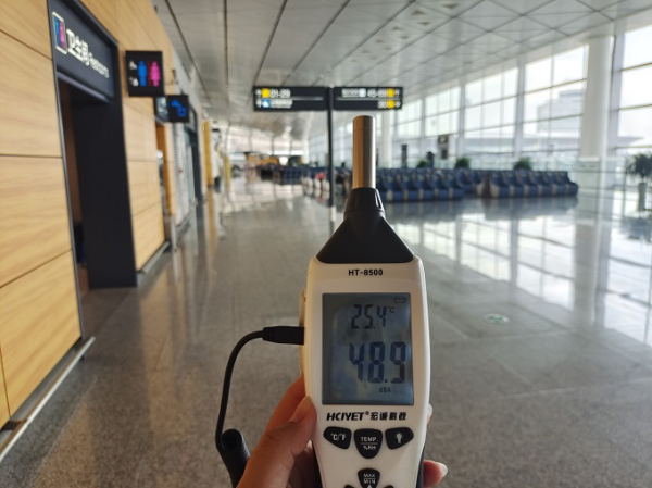 长春机场加强候机楼温度管控 确保旅客舒适出行