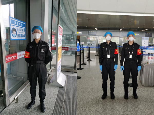 长春机场疫情防控监督员正式“上岗”