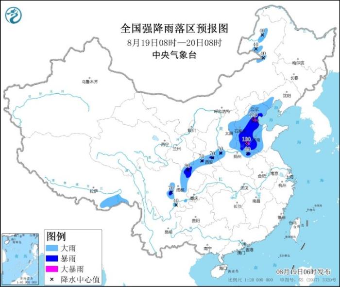西北、华北、东北地区等地将有中到大雨 局地暴雨