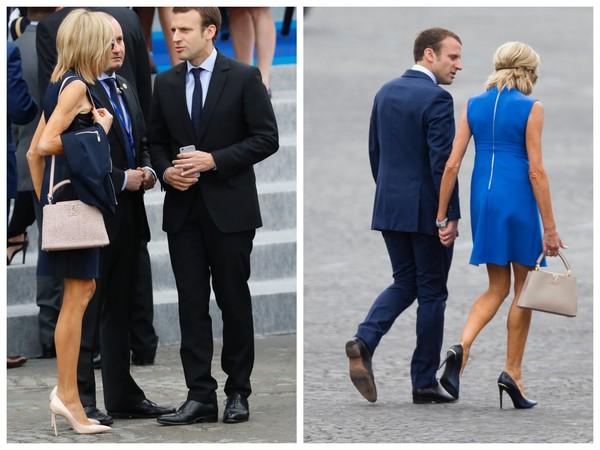 大老公25岁又怎样！法国总统马克龙时尚妻穿起来就不像64岁
