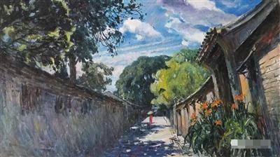 30岁画家上千画作记忆老北京胡同 与拆赛跑