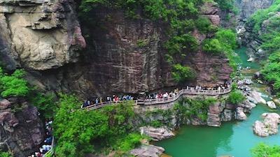 五一假期云台山接待游客17.14万人次