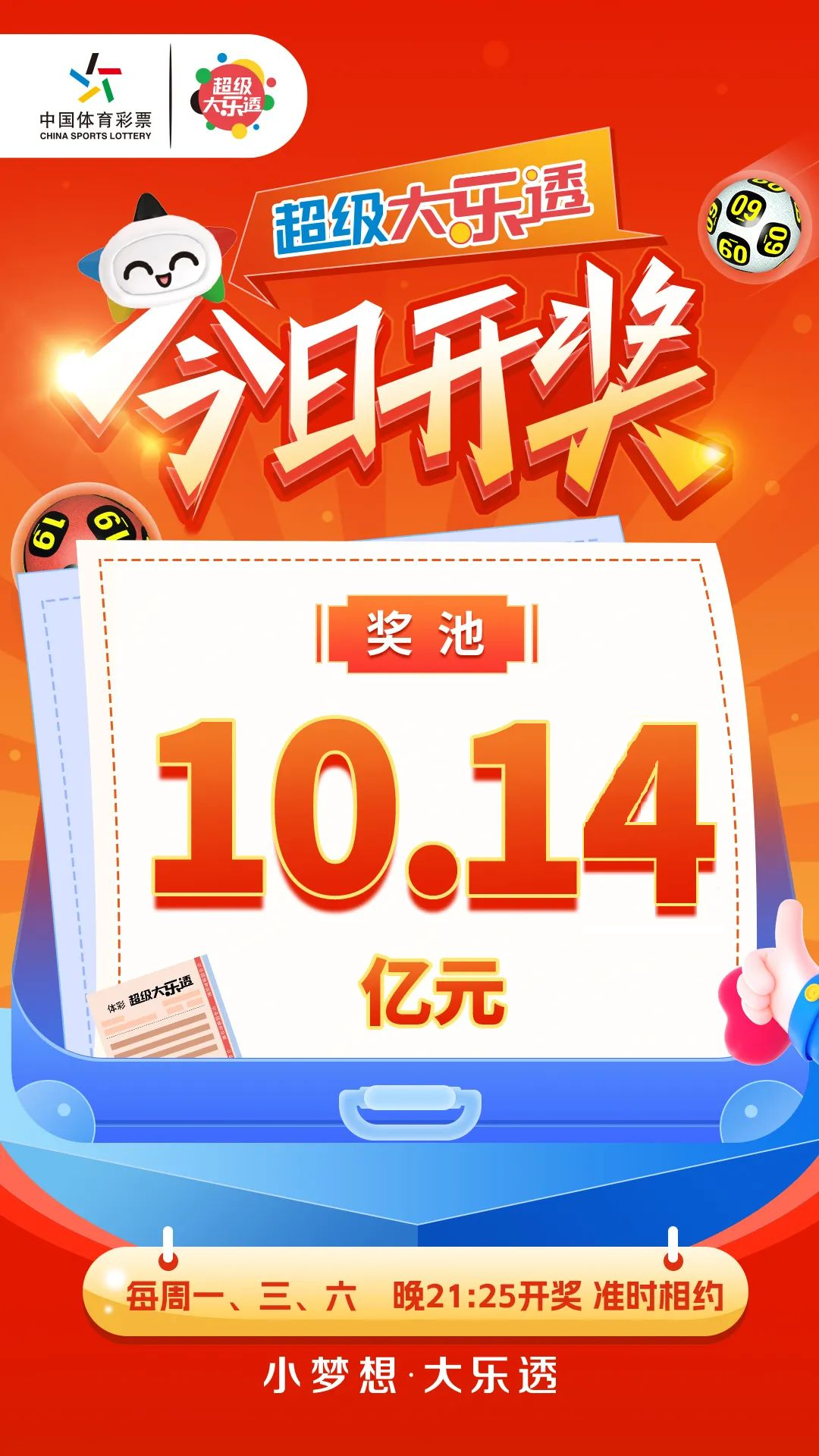超级大乐透今日开奖 奖池10.14亿元.png