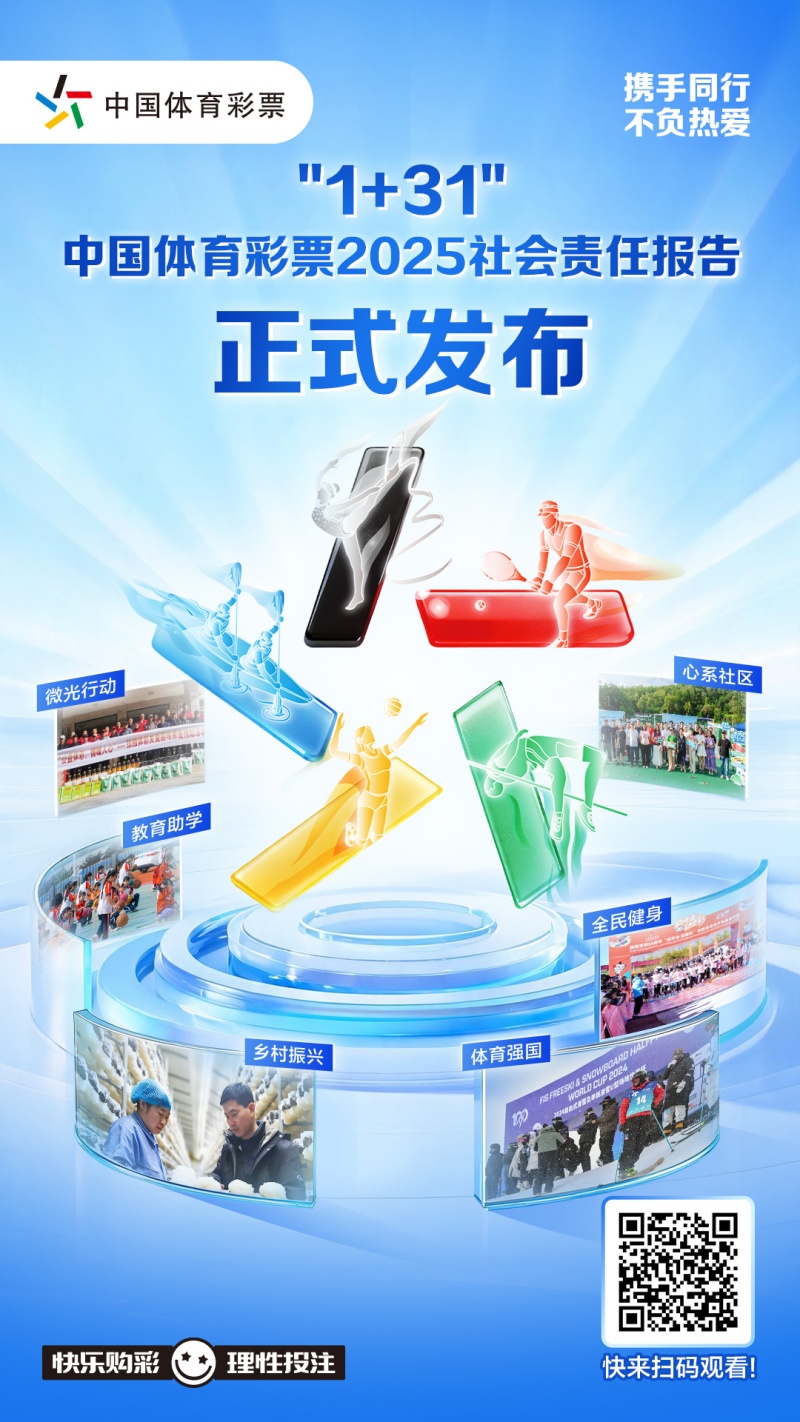 “1+31”中国体育彩票2025社会责任报告正式发布_800.jpg “1+31”中国体育彩票2025社会责任报告正式发布_800.jpg