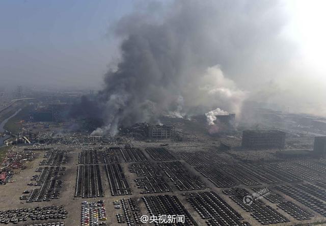 天津港爆炸质损车竟被翻新“洗白”公开售卖