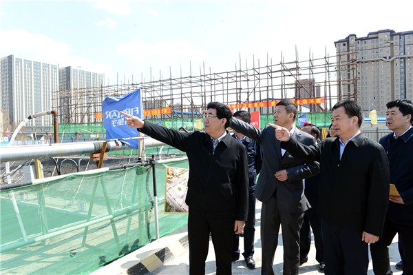 2016年4月18日在长春市新星宇商业广场调研