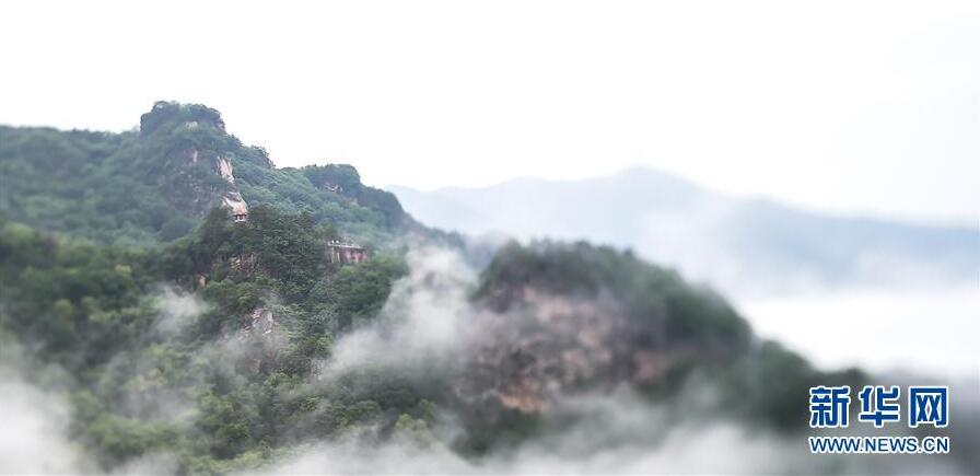 6月22日，雨后的五女峰国家森林公园。