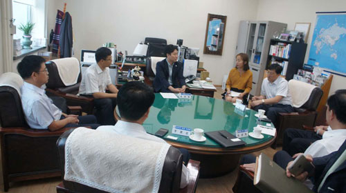 吉林省新闻代表团与江原道政府新闻发言人士会谈 吉林省新闻代表团与江原道政府新闻发言人士会谈