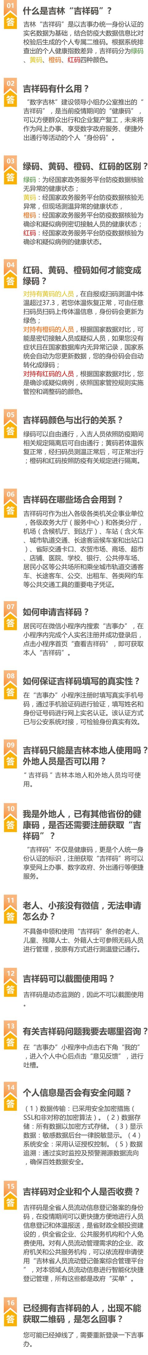 一图读懂 | 吉祥码如何申请？外地人员能否使用？老人孩子无法申请怎么办？