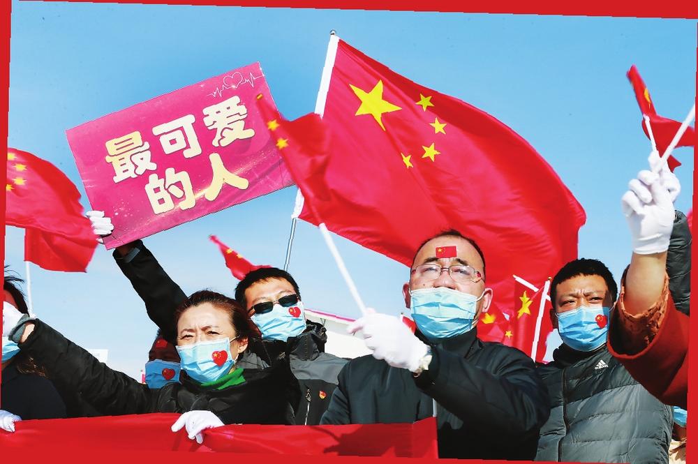 我省支援湖北医疗队首批返吉队员凯旋侧记