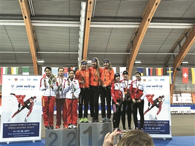 四平市体育健儿获国际滑冰赛银牌 四平市体育健儿获国际滑冰赛银牌