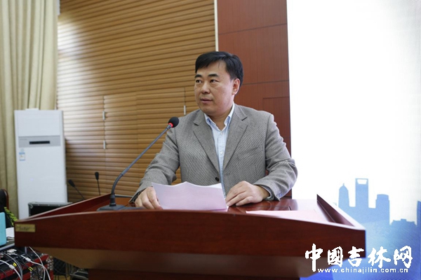 山东省互联网传媒集团总编辑刘加增代表主办方现场致辞