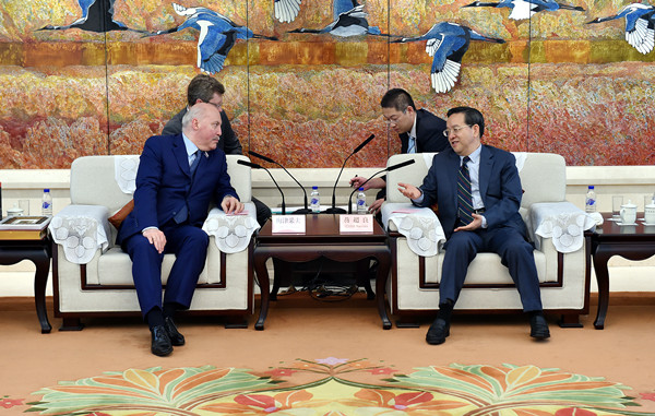 蒋超良会见俄罗斯客人 蒋超良会见俄罗斯客人