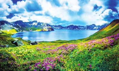 长白山天池 长白山天池