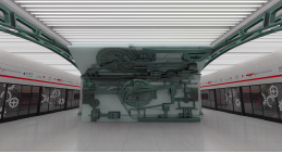 长春地铁1号线最全装修效果图出来了 长春地铁1号线最全装修效果图出来了