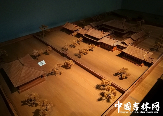 西古城想象复原模型 西古城想象复原模型