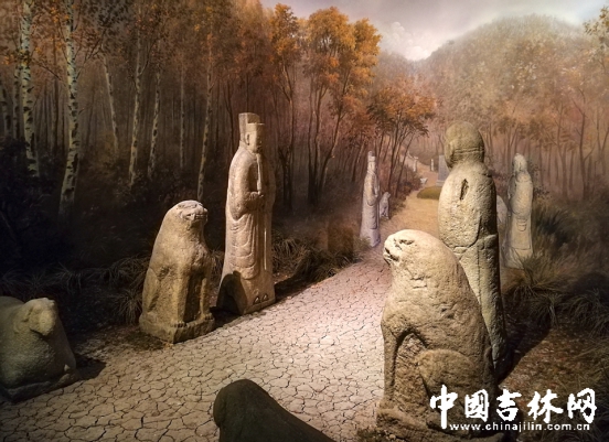 完颜希尹家族墓地场景复原