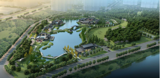 长白文化园设计效果图