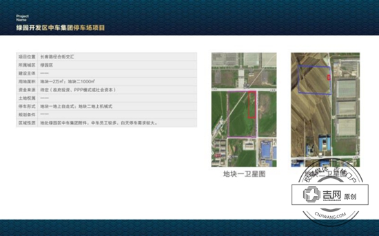 绿园开发区中车集团停车场项目