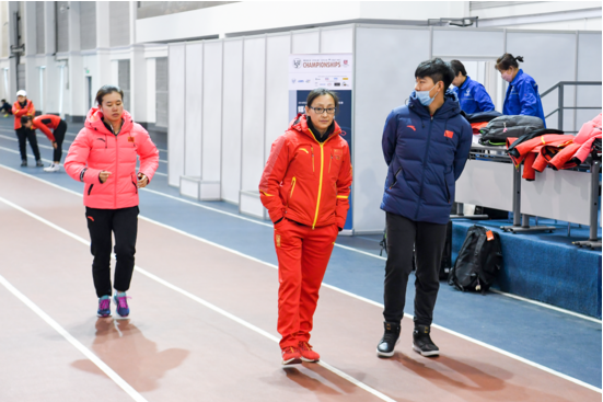 吉网专访中国速度滑冰主教练王秀丽:我们这次以锻炼队伍为主