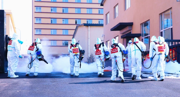 长春市紧锣密鼓做好新冠肺炎疫情环境消毒工作