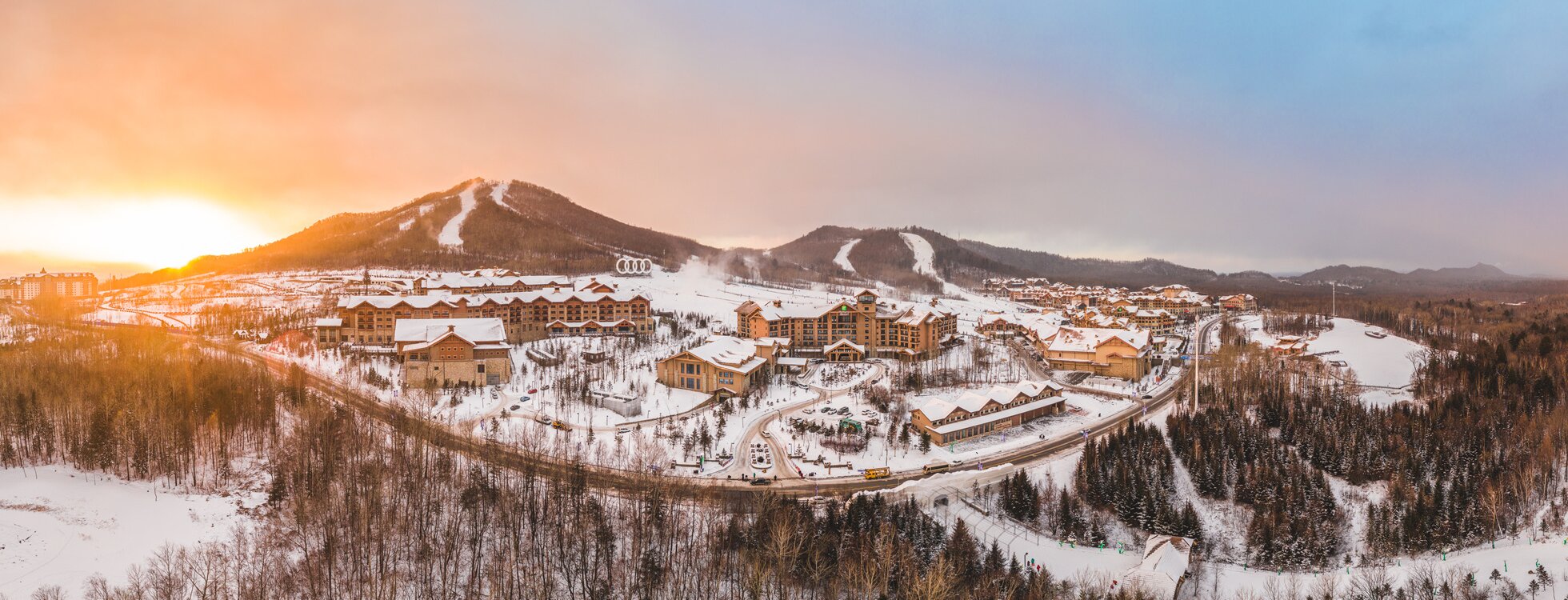 长白山万达滑雪度假村图片