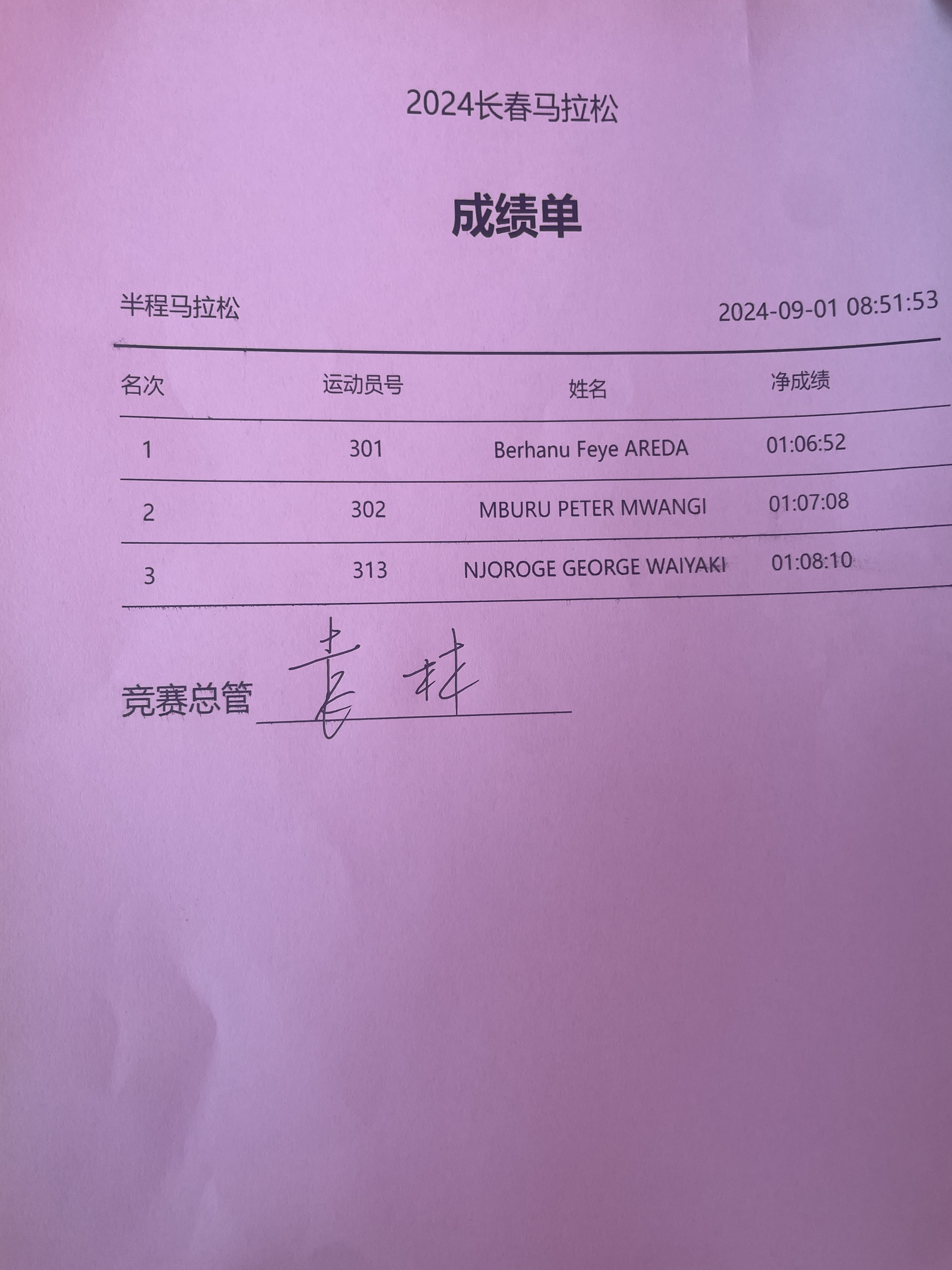 2024长春马拉松半马冠军净成绩:01:06:52.jpg 2024长春马拉松半马冠军净成绩:01:06:52.jpg