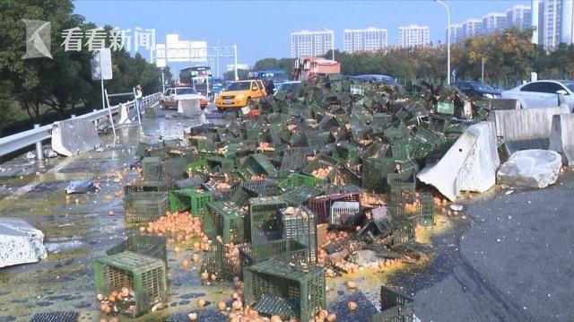 点击图片翻到下一页>> 17吨鸡蛋翻车 满地流淌着蛋液多么痛的领悟蓝瘦香菇(图)