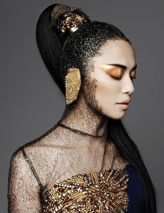 姚晨面容特征鲜明且颇具国际化 姚晨面容特征鲜明且颇具国际化